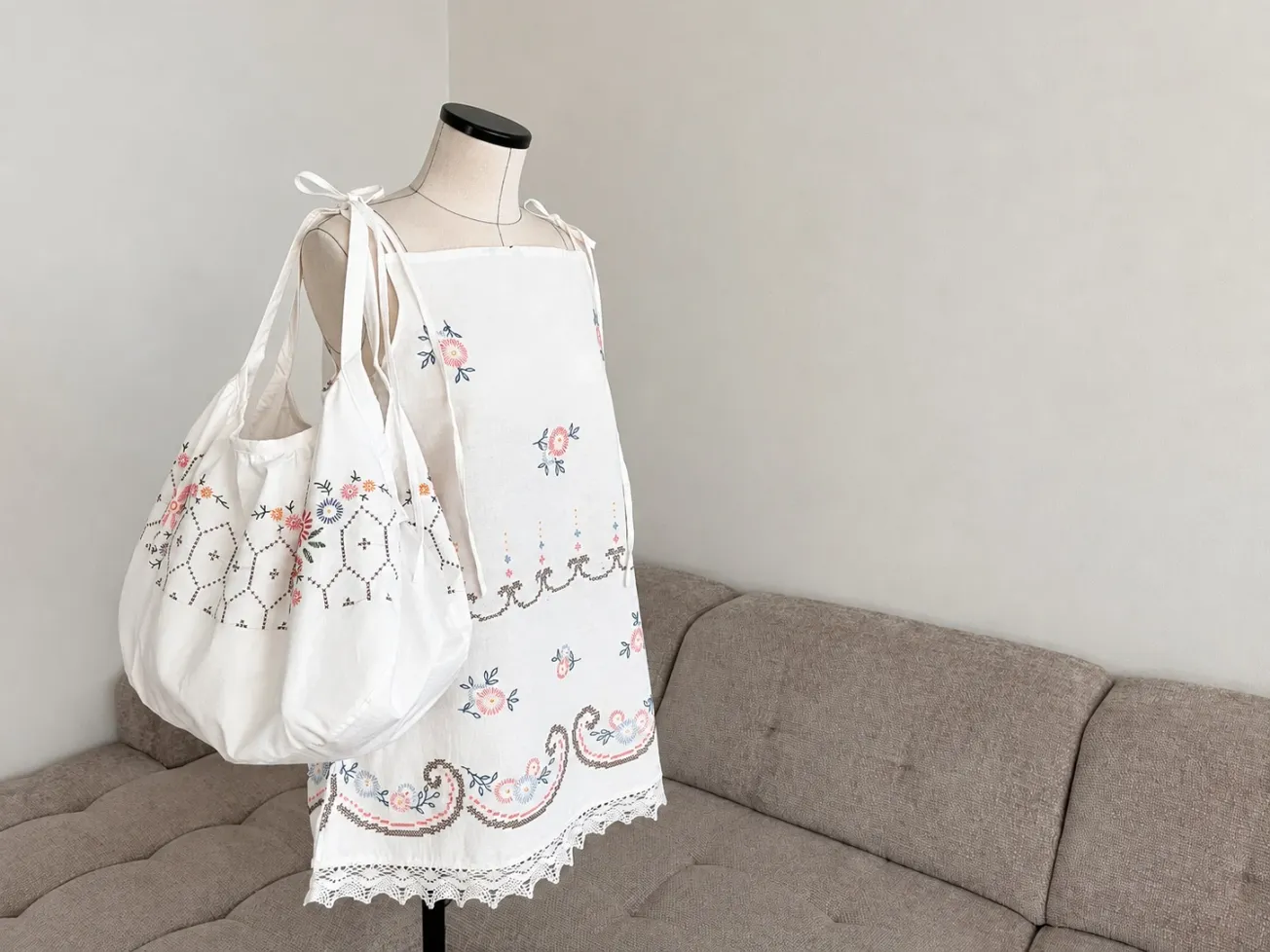 A-Line Dress How to Sew Romantic Version as Beginner