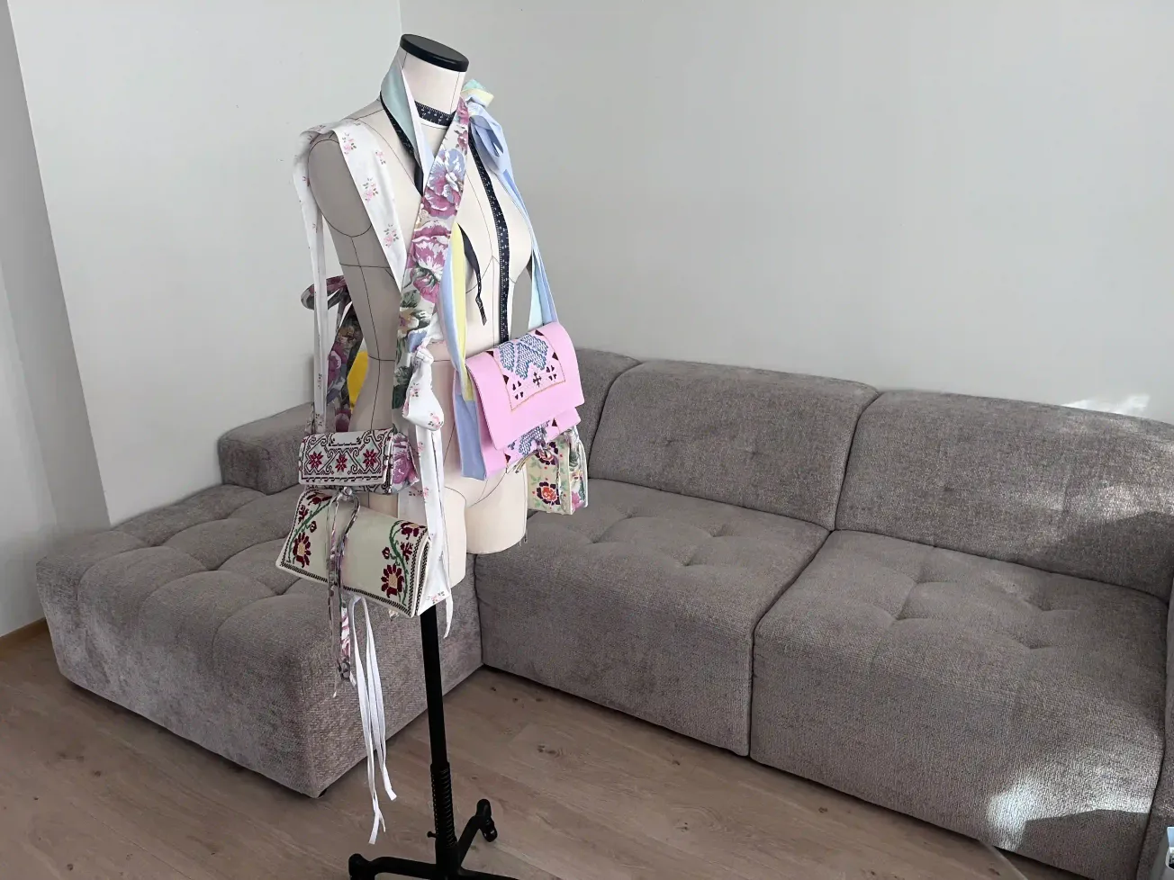 Sewing Zero Waste Cottagecore Bag as a Cultural Heritage